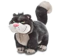 Disney Store Official Peluche Lucifer de Taille Moyenne, Peluche Chat méchant Cendrillon, H 18 x l 24 x P 28 cm
