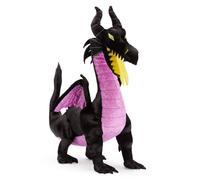 Disney Store Official Peluche Maléfique en Dragon, La Belle au Bois Dormant, 35 cm/14", Peluche Dragon Noir, Convient dès la Naissance, adapté à Tous Les âges