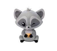 Disney Store Official Peluche Meeko, Pocahontas, 25,4 cm/10'', Doudou Raton Laveur Gris pour Enfant, Personnage de Dessin animé en Peluche, pour Tous Les âges