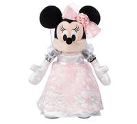 Disney Store Official Peluche Minnie en mariée, 30,5 cm/12", Peluche Souris en Robe de mariée, Cadeau de Mariage ou de fiançailles, Convient dès la Naissance, adapté à Tous Les âges