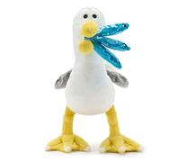 Disney Store Official, Peluche Mouette de Taille Moyenne, Le Monde de Nemo, Peluche Mouette avec Poissons, 18 cm