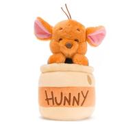 Disney Store Official Petit Gourou, 19 cm/7,5", Peluche Kangourou dans Un Pot de Miel Amovible, Convient dès la Naissance, adapté à Tous Les âges