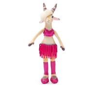 Disney Store Official Petite Peluche Gazelle, Zootopie 2, Peluche Gazelle en Tenue Rose avec Franges et jambières, 20 cm
