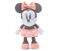 Disney Store Official Petite Peluche Minnie Mouse Born in 2026" pour bébé, Peluche Minnie avec Tricot côtelé et Tons Pastel, 30 cm