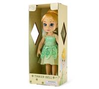 Disney Store Official Poupée Clochette avec Mini Brosse à Cheveux, Peter Pan, 40,5 cm/16", Collection Once Upon a Story, à partir de 3 Ans