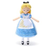 Disney Store Official, Poupée de Chiffon Alice, 75e Anniversaire, 40 cm | Poupée de chiffon Alice avec robe en organza, tablier en satin brodé et dentelles, idéale à collectionner ou exposer