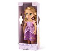 Disney Store Official Poupée Raiponce avec Mini Brosse à Cheveux, 40,5 cm/16", Collection Once Upon a Story, à partir de 3 Ans
