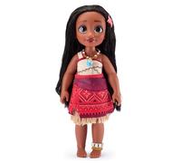 Disney Store Official Poupée Vaiana avec Mini Brosse à Cheveux, 40,5 cm/16", Collection Once Upon a Story, à partir de 3 Ans