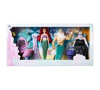 Disney Store Official Princess Poupée classique (la petite sirène), 28 cm, comprend une brosse avec détails moulés, jouet entièrement articulé en tenue classique, jouets de princesse pour filles