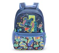 Disney Store Official, Sac à Dos Stitch pour Enfants, Lilo & Stitch, Rentrée des Classes, Sac d'école, 40 x 30 x 12 cm
