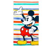 Disney Store Official Serviette Mickey Mouse, 150 x 74 cm, Serviette pour Enfants, Plage, Bain, Piscine, Vacances
