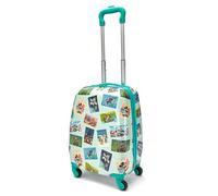 Disney Store Official Valise Mickey Mouse et Ses Amis, 30 x 23 x 48 cm, Valise Rigide pour Enfants, avec poignée télescopique et Roues multidirectionnelles