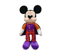 Disney Store Officiel Mickey Mouse Petite peluche douce pour Halloween, 40 cm, personnage emblématique de Disney en tenue d'Halloween avec cape et nœud papillon, convient à tous les âges Multicolore