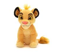 Disney Store Officiel Mini Sac de Haricots Simba de Le Roi Lion, 18 cm, Peluche Douce pour Enfants, Adaptée dès la Naissance