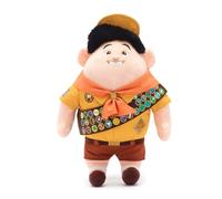 Disney Store Officiel Peluche Moyenne Russell de Là-Haut, 36 cm, Figure Câline Pixar, Scout d'Aventure avec Uniforme et Ceinture de Badges, pour Enfants Dès la Naissance