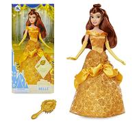 Disney Poupée La Belle articulée 29 cm tenue scintillante avec gants et brosse