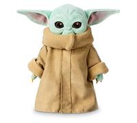 Disney Store Peluche Grogu, Star Wars The Mandalorian, 25 cm / 9", Peluche Grogu avec Peignoir emblématique et Traits de Visage brodés, Convient à Tous Les âges.