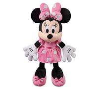 Disney Store Peluche Minnie Rose de Grande Taille, 67 cm, Personnage en Peluche avec Tenue Classique à nœud 3D, détails brodés et Toucher Doux
