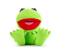 Disney Store Peluche officielle Kermit Big Feet - Animal en peluche The Muppets avec caractéristiques brodées, grands yeux, pieds surdimensionnés - 25,4 cm The Muppet Show grenouille jouet