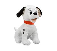 Disney Store Peluche officielle Lucky - 101 Dalmatiens - 32 cm - Jouet câlin emblématique avec détails brodés, pelage doux au toucher, collier en tissu rouge - Convient à tous les âges (taille M)