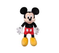 Disney Store Peluche officielle Mickey Mouse pour enfants, personnage câlin avec texture pelucheuse et détails brodés, queue douce, convient à tous les âges.