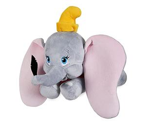 Disney Store Peluche pour Enfants Dumbo de Taille Moyenne, 44 cm, Personnage en Peluche, bébé éléphant avec Chapeau Iconique, détails brodés et Toucher Doux