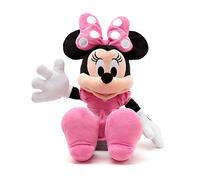 Disney Store Peluche pour Enfants Minnie de Taille Moyenne, 45 cm, Personnage câlin au Toucher Doux et aux détails brodés, Robe à Pois et nœud - Convient dès la Naissance