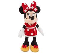 Disney Store Peluche pour Enfants Minnie de Taille Moyenne, 47 cm, Personnage câlin au Toucher Doux et aux détails brodés, Tenue Rouge Classique - Convient dès la Naissance