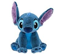 Disney Store Peluche Stitch (Lilo & Stitch) 55 cm – Grande taille bleu, détails brodés