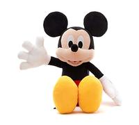Disney Store Petite Peluche Mickey Mouse, 33 cm, Personnage Iconique de Disney en Peluche avec caractéristiques emblématiques brodées, Convient à Tous Les âges