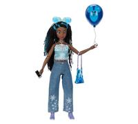 Disney Store Poupée officielle Elsa ILY 4EVER - Jouet articulé avec bandeau Minnie Mouse, ballon Mickey, Park Snack Surprise et autres accessoires - Inspiré de La Reine des Neiges - 27,9 cm