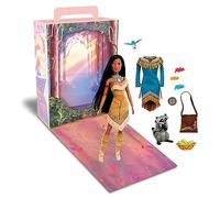 Disney Store Poupée Pocohontas Story pour fille, Pocohontas, 27,9 cm, jouet entièrement articulé en tenue scintillante - Convient aux enfants de 3 ans et plus, cadeau, nouveauté pour 2023