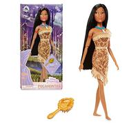 Disney Store Poupée pour Enfants Pocahontas, 29 cm, avec Brosse à détails moulés, Jouet entièrement articulé et travaillé - Convient aux 3 Ans et Plus