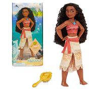Disney Store Poupée pour Enfants Vaiana de, 26,5 cm, avec Brosse à détails moulés, Jouet entièrement articulé avec Tenue Classique, Convient aux Enfants de 3 Ans et Plus