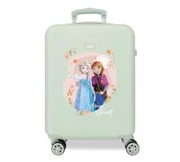 Disney Strong Spirit Vert Valise Cabine 38x55x20 cm ABS Rigide Serrure à Combinaison Latérale 34L 2 kgs 4 Double Roues Bagage à Main