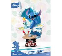Disney Summer Series D-Stage PVC Diorama Stitch Surf 15 cm Beast Kingdom Toys