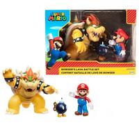 Figurine Mario et Bowser - Coffret diorama JAKKS PACIFIC - Licence Super Mario