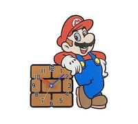 Disney Super Mario Wall Clock for Kids Living Room, Bedroom, Kitchen GSM3053