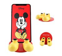 Disney Support de téléphone Portable Mickey Mouse avec Autocollant Bonus - Support de téléphone Portable pour Bureau, Maison/Bureau - Support de téléphone Universel Compatible avec Android/iPhone et