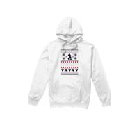 Disney - Sweat à capuche de Noël motif Mickey Mouse - Homme (TV4528)