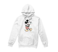Disney - Sweat à capuche motif Mickey Mouse motif/style rétro - Adulte (TV34826)