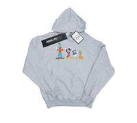 Disney - Sweat à capuche motifs Mickey Mouse et ses amis - Femme (BI11113)