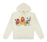 Disney Sweat à capuche tendance pour femme Roi Lion - Hakuna Matata Vêtements Simba Roi Lion, ivoire, Large