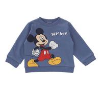 DISNEY - Sweat bébé molletonné Disney Mickey - 100% Coton - Bleu 18 mois