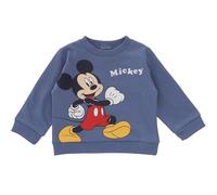 Disney - Sweat bébé molletonné Disney Mickey - 100% Coton - Bleu (FR/ES, Âge, 9 Mois, Bleu)