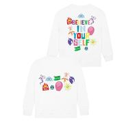 Disney Sweat Fille | Vice Versa 2 Pull Enfant Fille | Vêtements Enfants Fille | Blanc 3-4 Ans