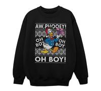 Disney - Sweat motif Donald Duck motif/style Noël festif - Homme (BI37355)