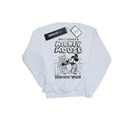 Disney - Sweat motif Mickey Mouse et Steamboat Willie - Femme (BI50282)