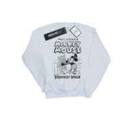 Disney - Sweat motif Mickey Mouse et Steamboat Willie - Femme (BI50282)