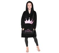 Disney Sweat Plaid Enfant Pull Plaid Oversize Enfant Ado Stitch Mickey Minnie (Noir/Rose)